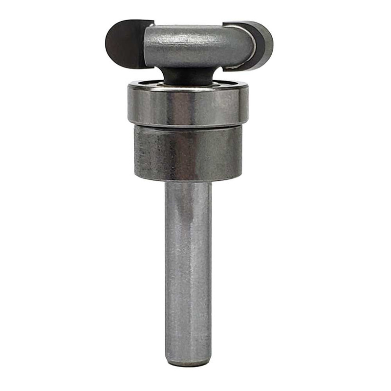 3184 1/8" Radius Flute Cutter with B5 Bearing 7/8D, 1/4CL - 1/4"